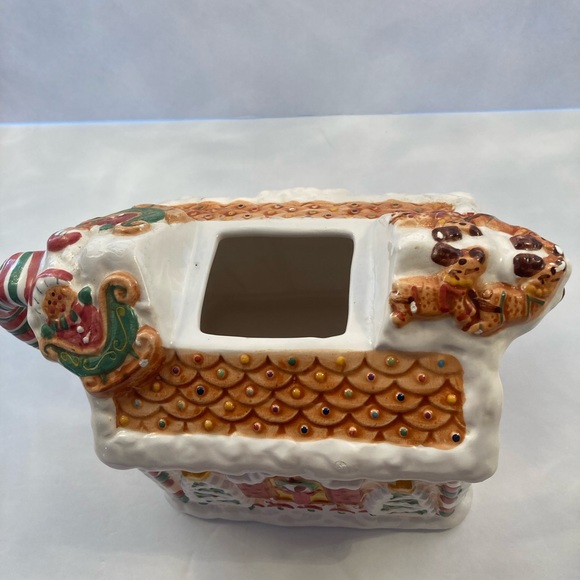Hand painted Gingerbread Cookie Jar - Picture 5 of 12